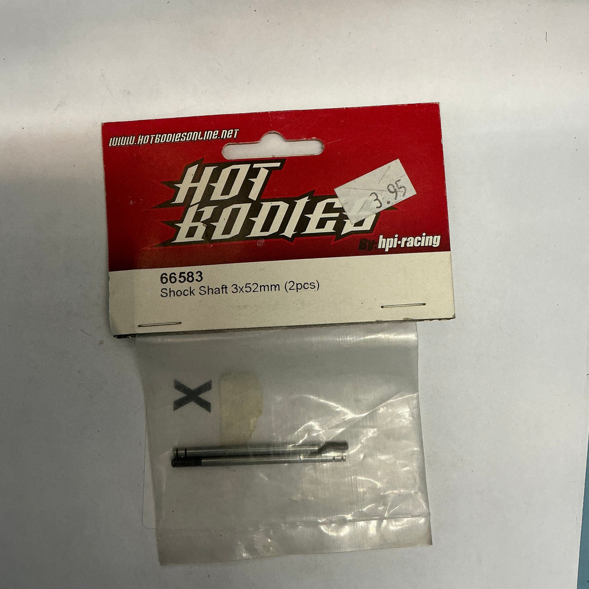 HOT BODIES Shock Shaft 3x52mm (2pcs) 66583
