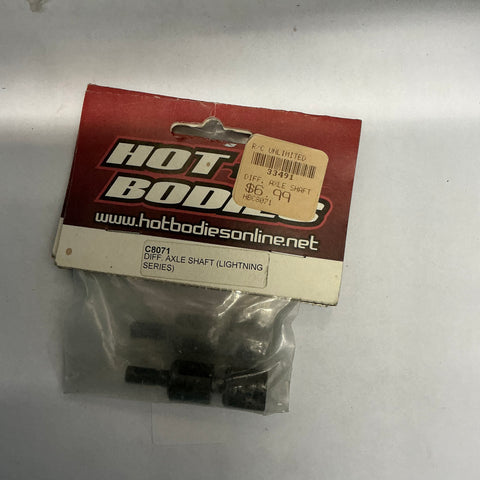 HOT BODIES Diff. Axle Shaft (lightning Series) HBC8071