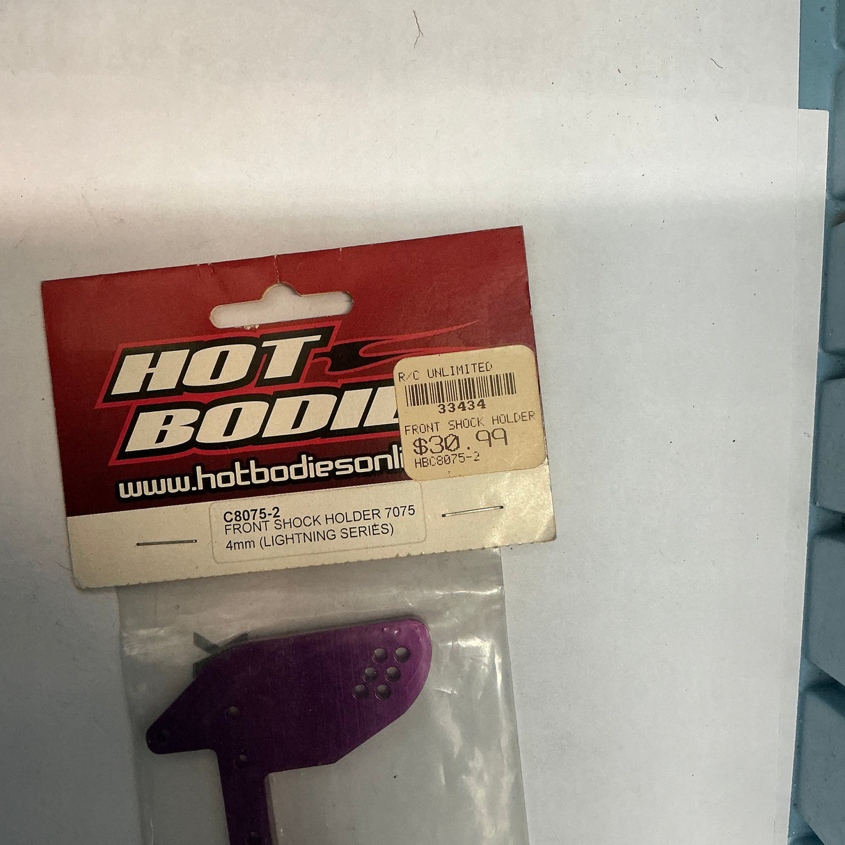 HOT BODIES Front Shock Holder 7075 HBC80752