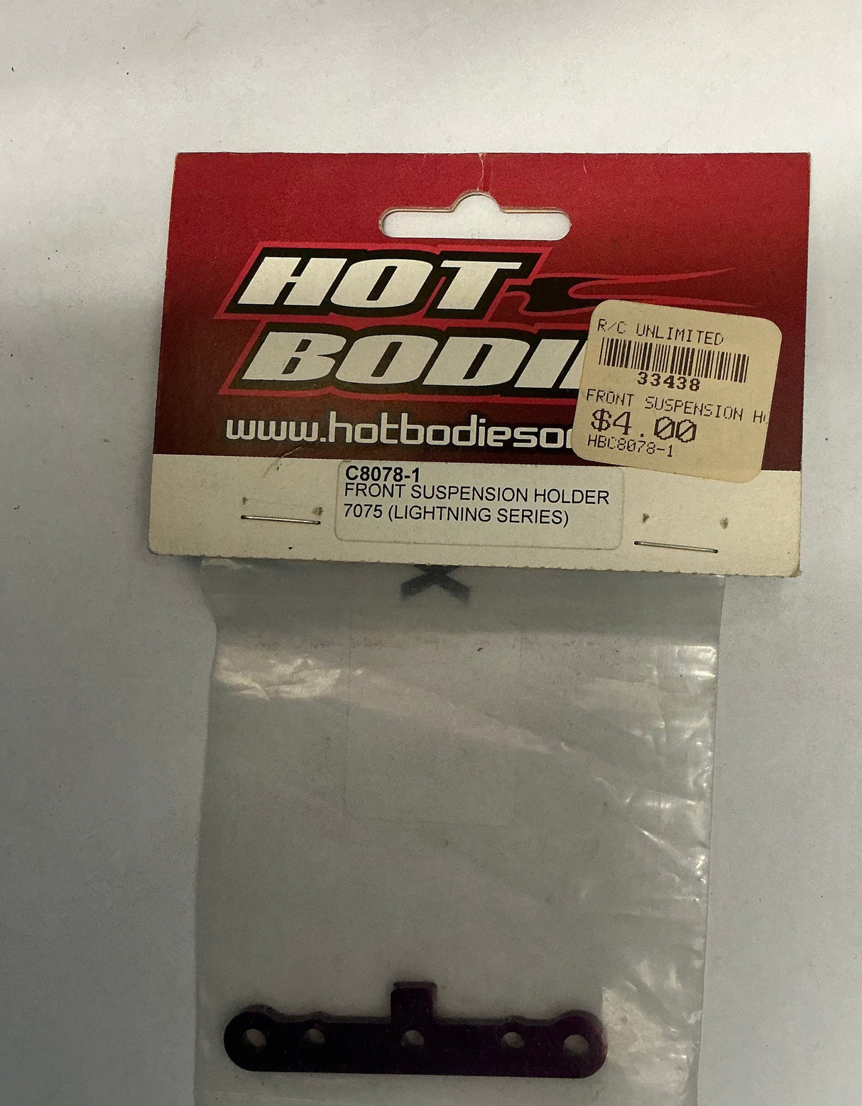 HOT BODIES Front Suspension Holder 7075 (lightning Series) C8078-1