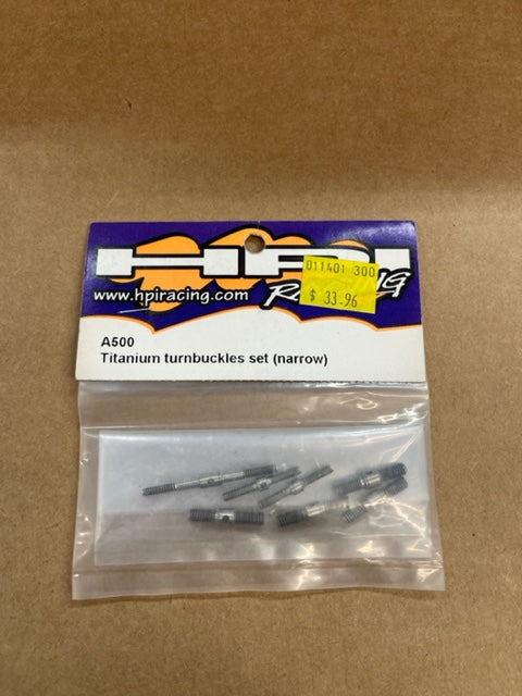 Hpi A500 Titanium turn buckle set