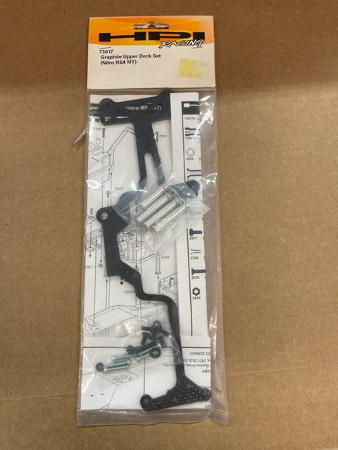 Hpi 73017 Graphite upper deck set