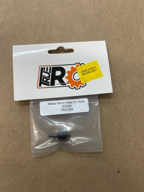 Metal worm gear for axial SCx24 TRC-056