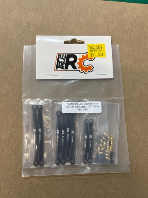 Aluminum lin set for axial SCx24 C10 Jeep TRC-058