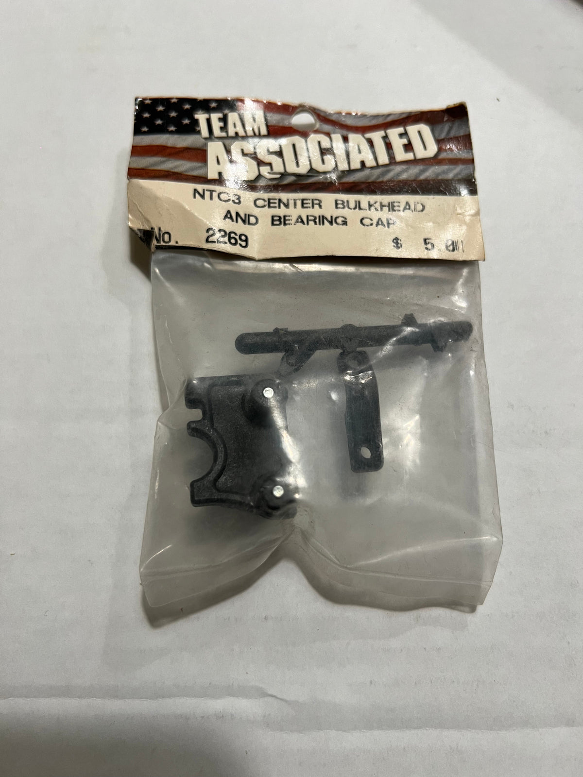 NTC3 CENTER BULKHEAD AND BEARING CAP-ASC2269