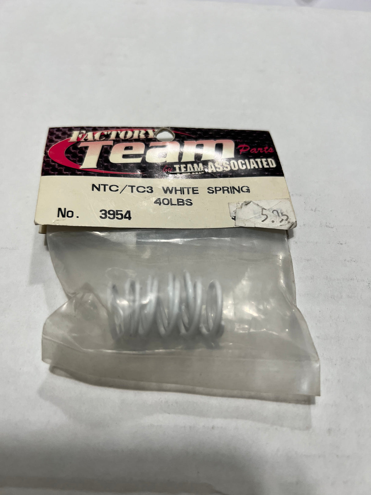 NTC/TC3 WHITE SPRINGS 40LBS-ASC3954