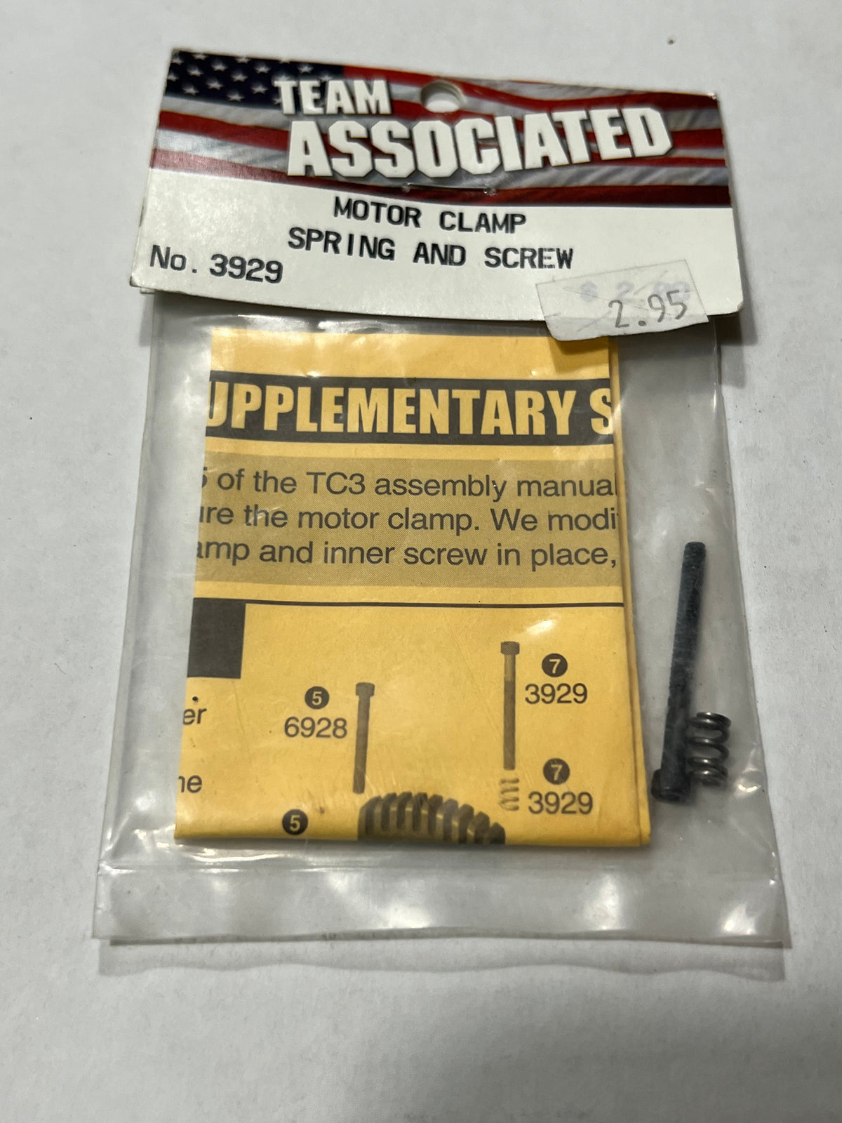 MOTOR CLAMP SPRING AND SCREW-ASC3929