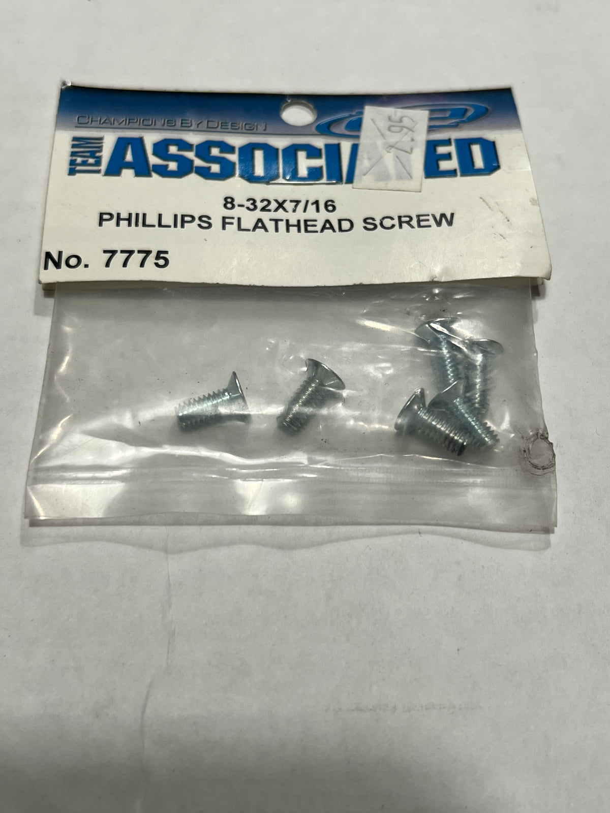8-32X7/16 PHILLIPS FLATHEAD SCREW-ASC7775