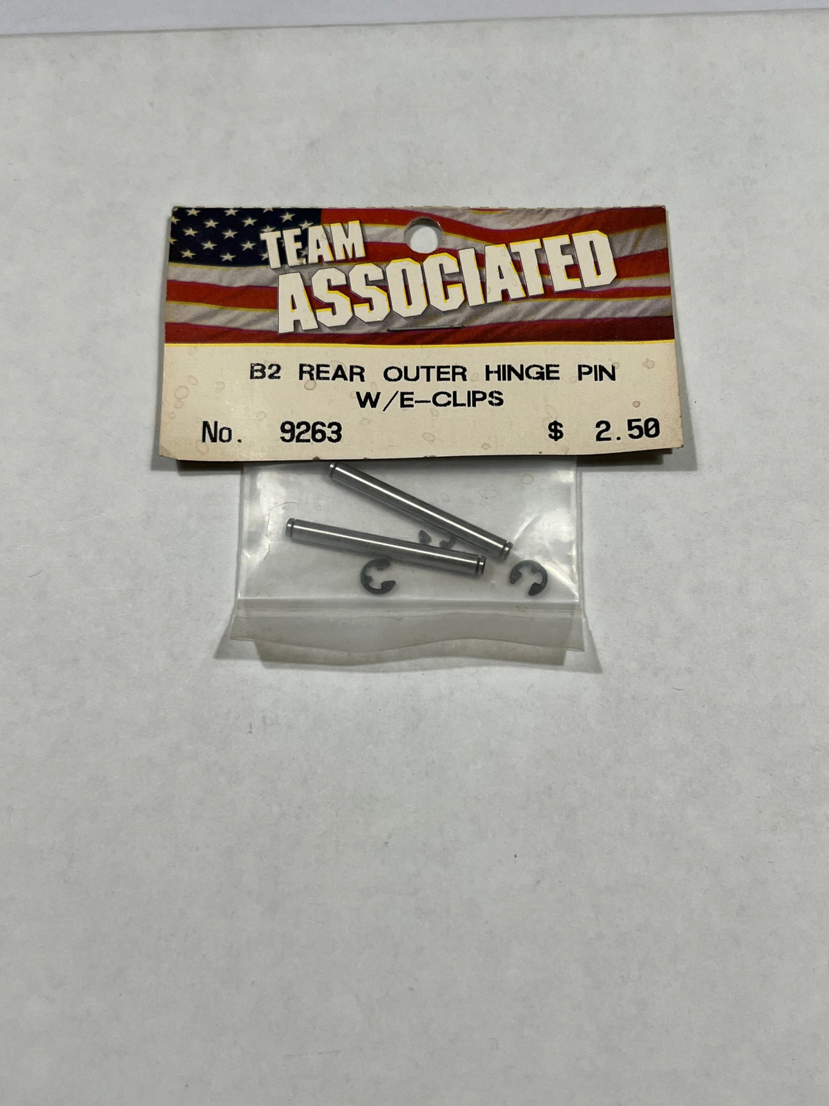 B2 REAR OUTER HINGE PIN W/E-CLIPS-ASC9263