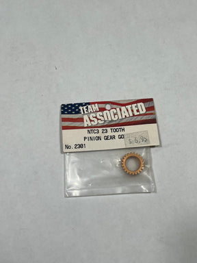 NTC3 23 TOOTH PINION GEAR GOLD-ASC2301 - ASC2301