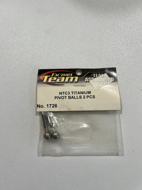 NTC3 TITANIUM PIVOT BALLS 2 PCS-ASC1726 - ASC1726