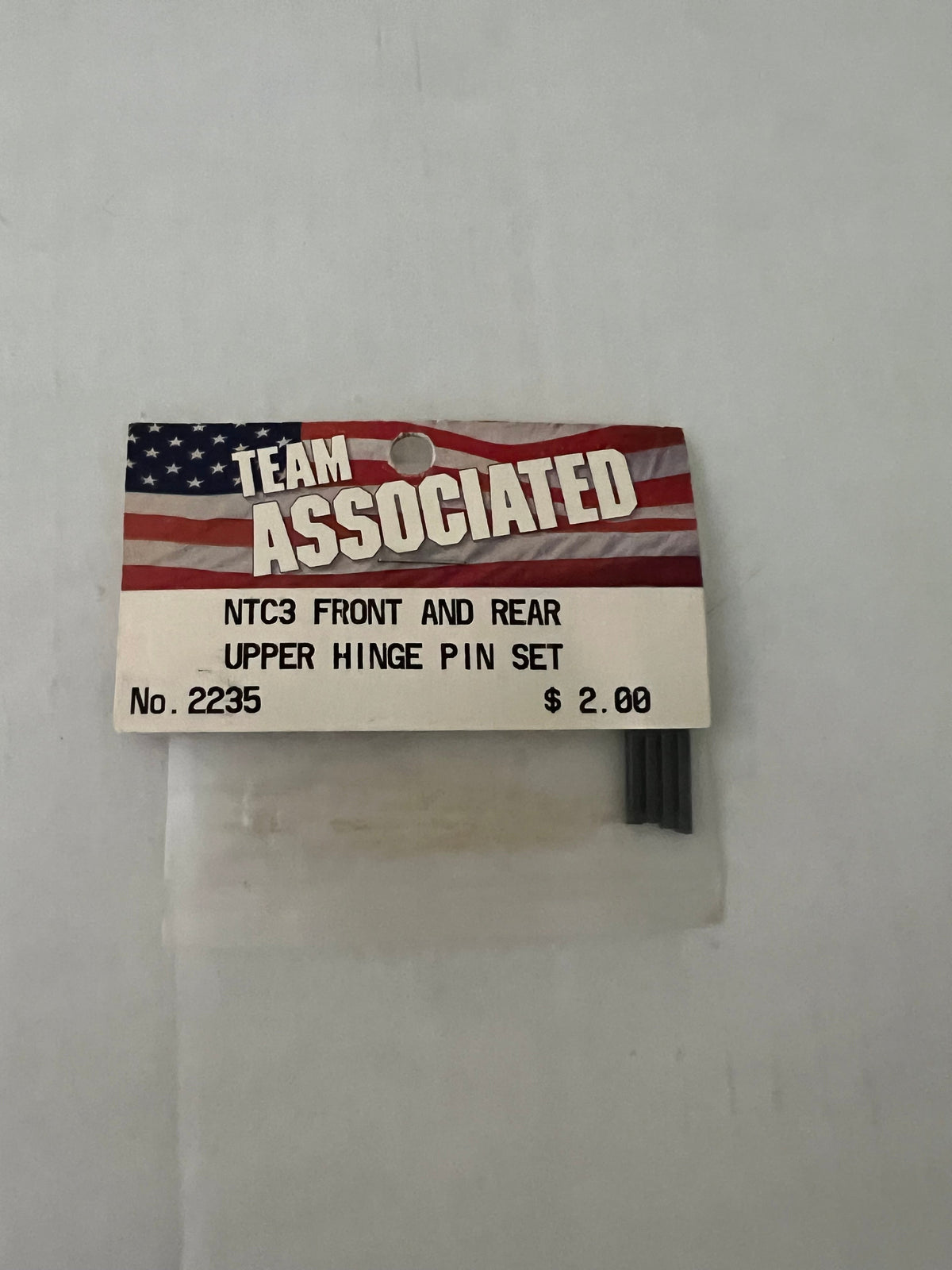 NTC3 FRONT AND REAR UPPER HINGE PIN SET-ASC2235