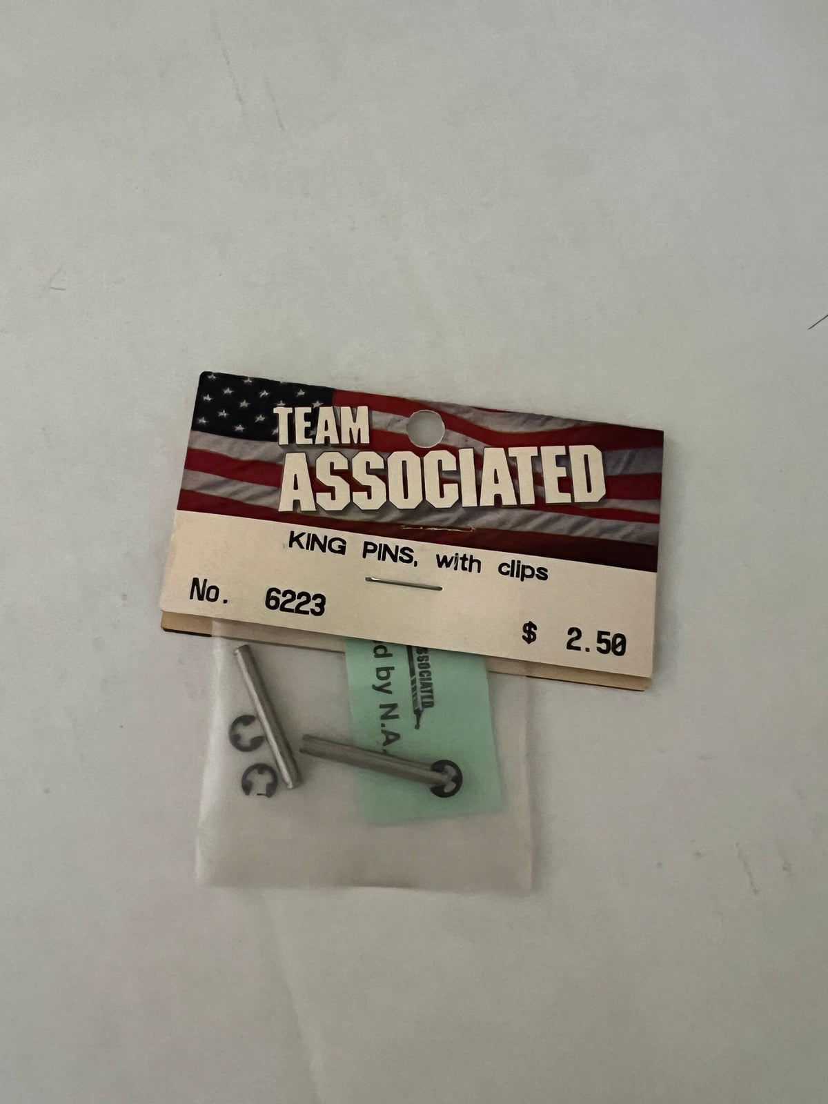KING PINS, WITH CLIPS-ASC6223
