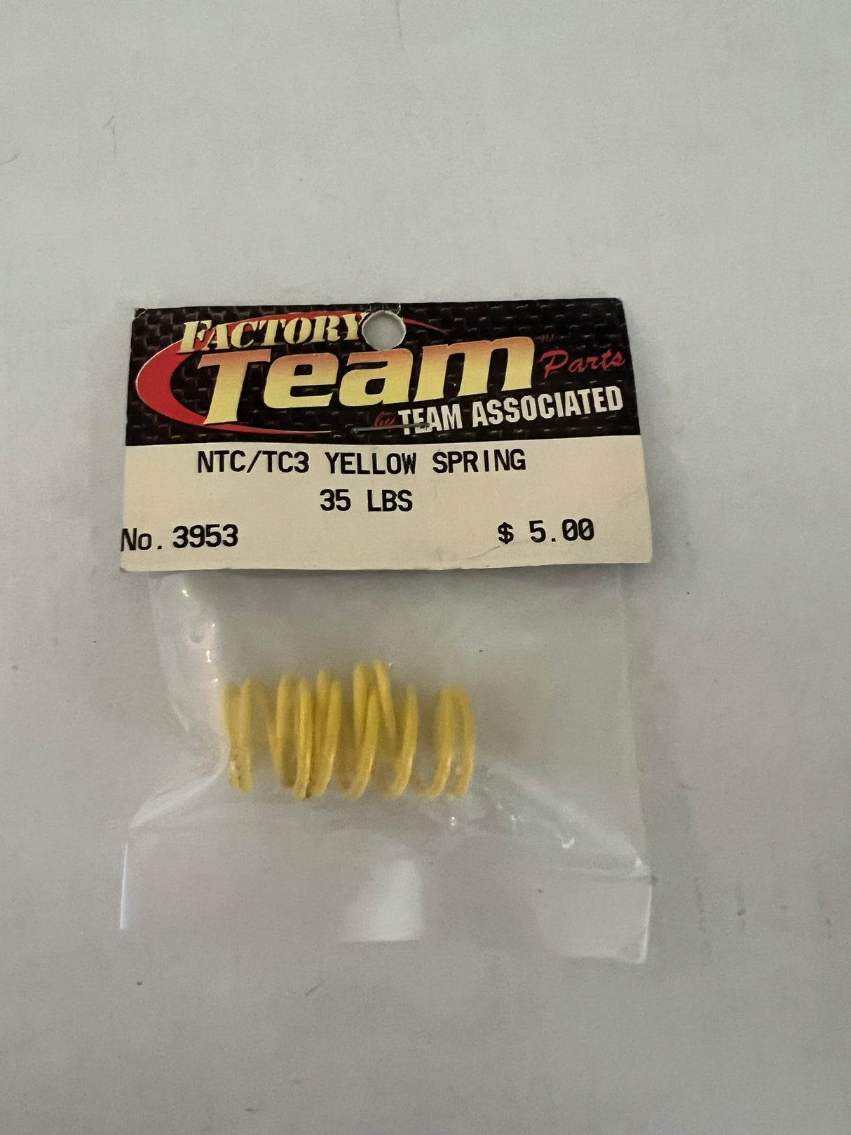 NTC/TC3 YELLOW SPRING 35LBS-ASC3953
