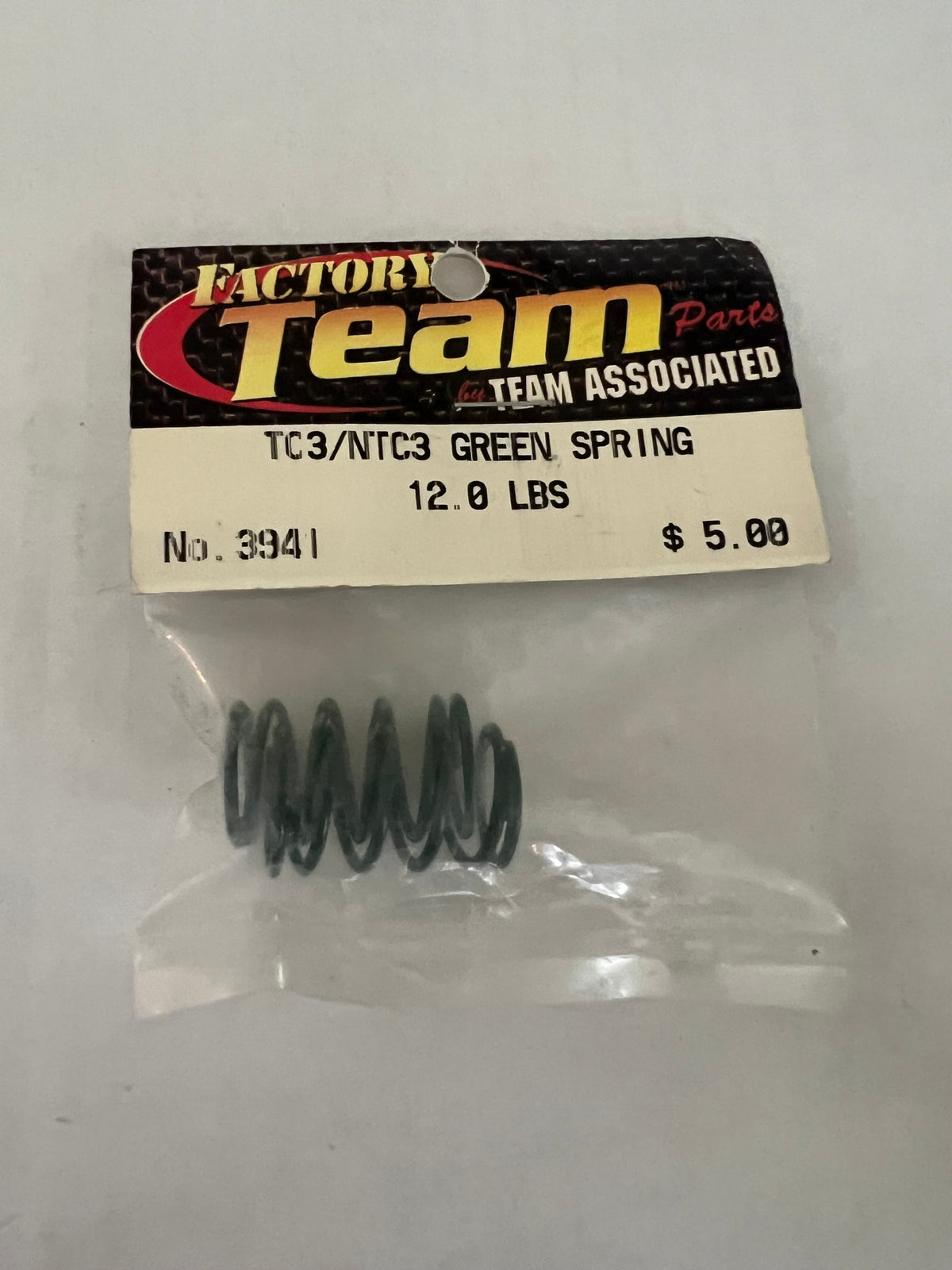TC3/NTC3 GREEN SPRING 12LBS-ASC3941