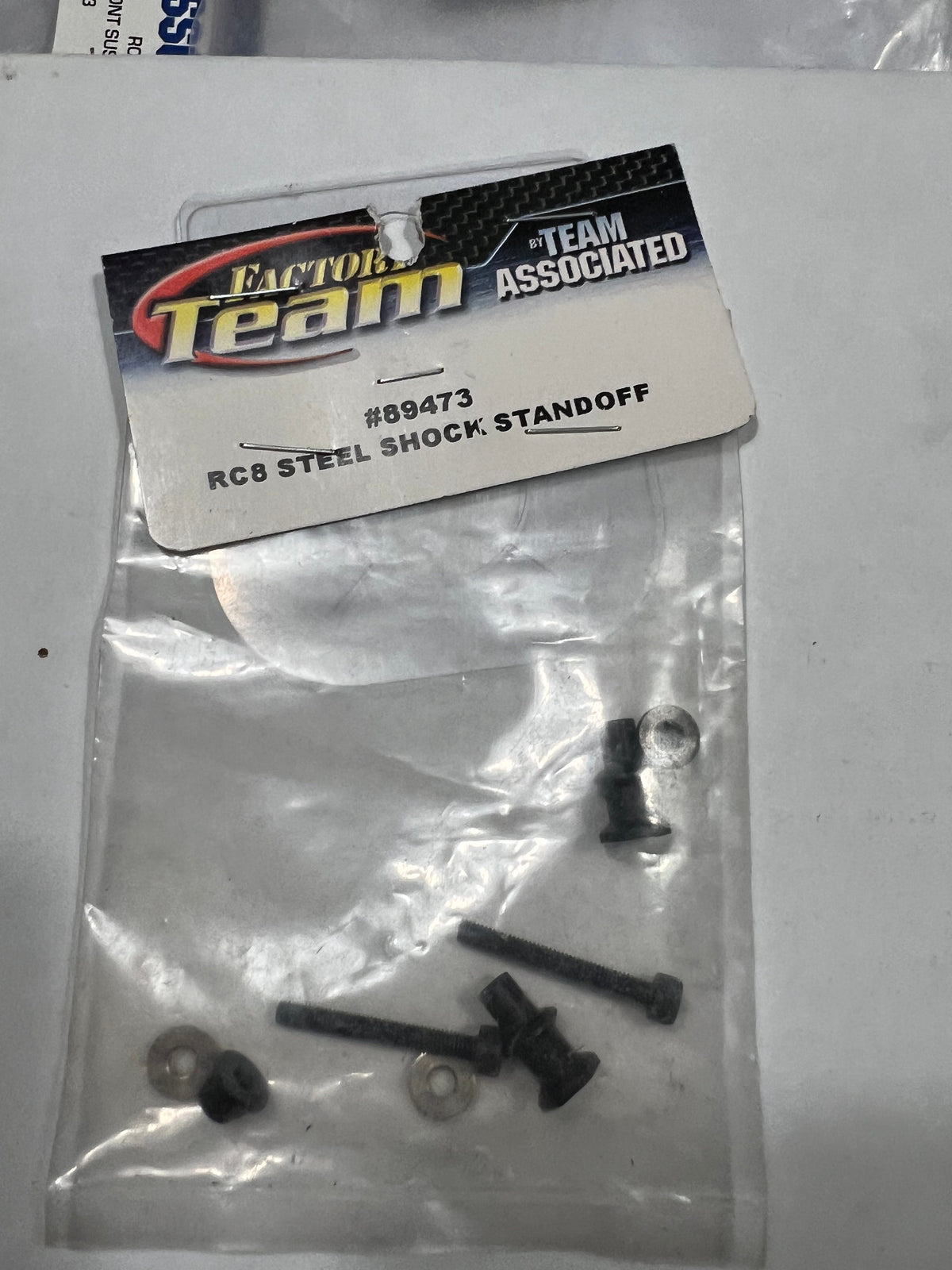 RC8 STEEL SHOCK STANDOFF-ASC89473