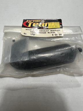 NTC3 REAR EXHAUST MUFFLER HARD AODIZE BLACK-ASC1757 - ASC1757