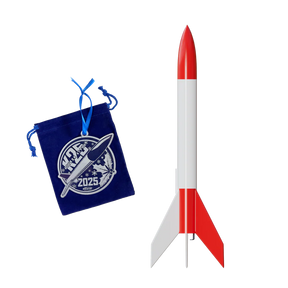 Estes Pro K-25 Astron Alpha™ & 2025 Christmas Ornament - K25-BNDL