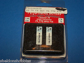 PERFORMANCE (AIRTRONICS) 75.770 MHz FM SINGLE CONVERSION CH-79 #PDV5000079