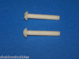 PRATHER NYON ROUND HEAD BOLTS 1.5" X 1/4 X 20  (2 PCS) #PRA4040