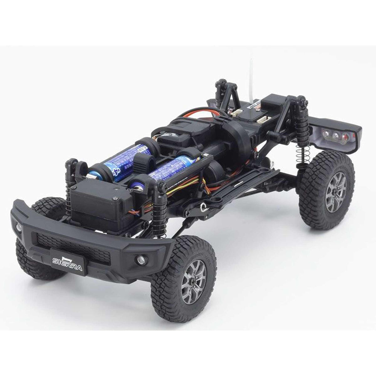 KYO32523G 1/28 Suzuki Jimny Sierra MINI-Z 4X4 Crawler RTR, Jungle Gray