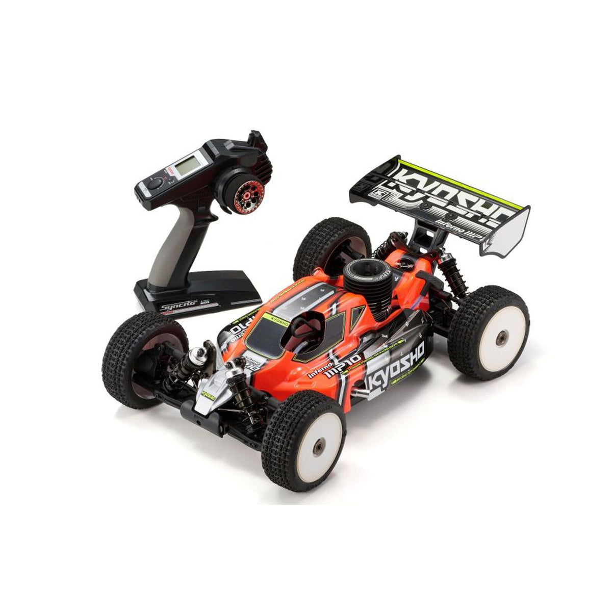 KYO33025T1S 1/8 Inferno MP10 4x4 Nitro Racing Buggy RTR, Orange