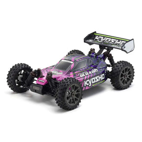 KYO34118T1 1/8 Inferno Neo 4.0 4x4 Brushless Off-Road Buggy RTR, Pink - KYO34118T1