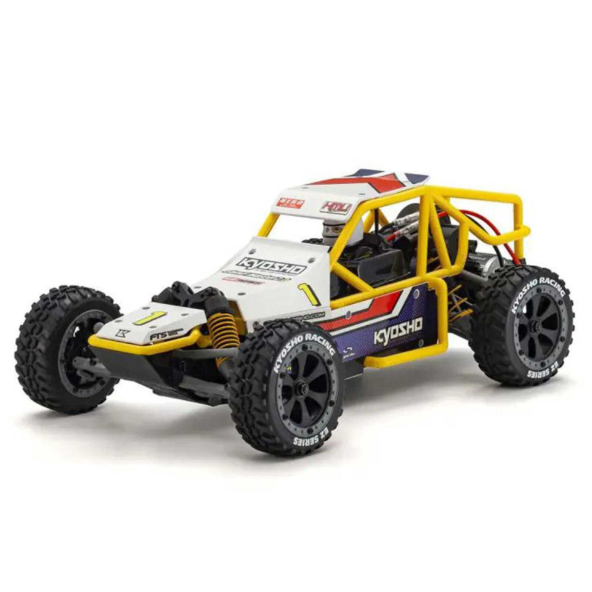 KYO34405T1 1/10 Sandmaster 2.0 2WD Buggy RTR, White