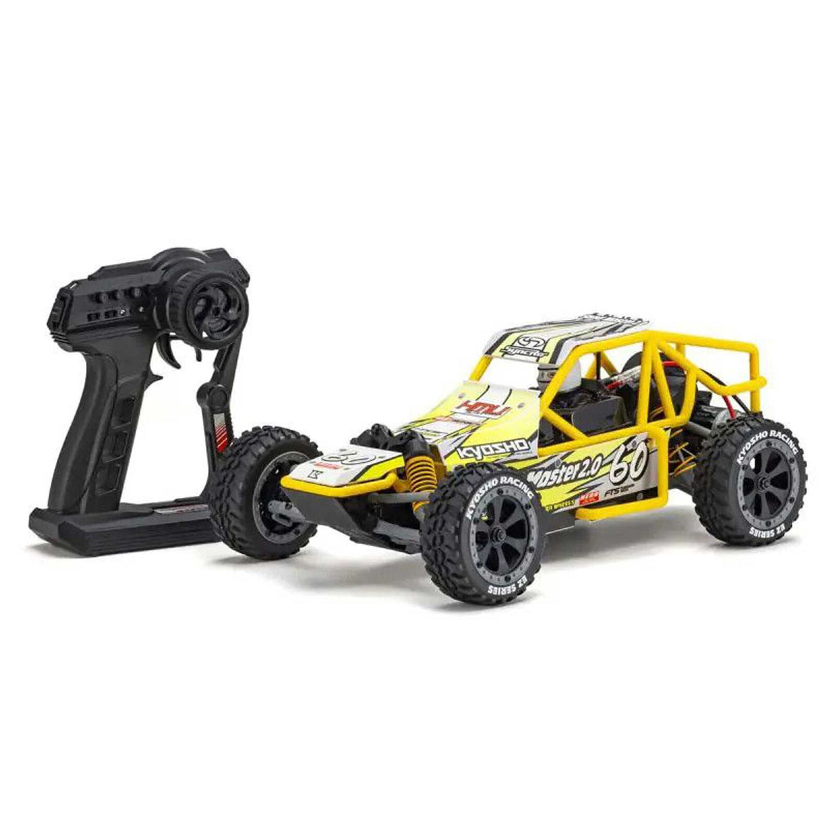 KYO34405T2 1/10 Sandmaster 2.0 2WD Buggy RTR, Yellow