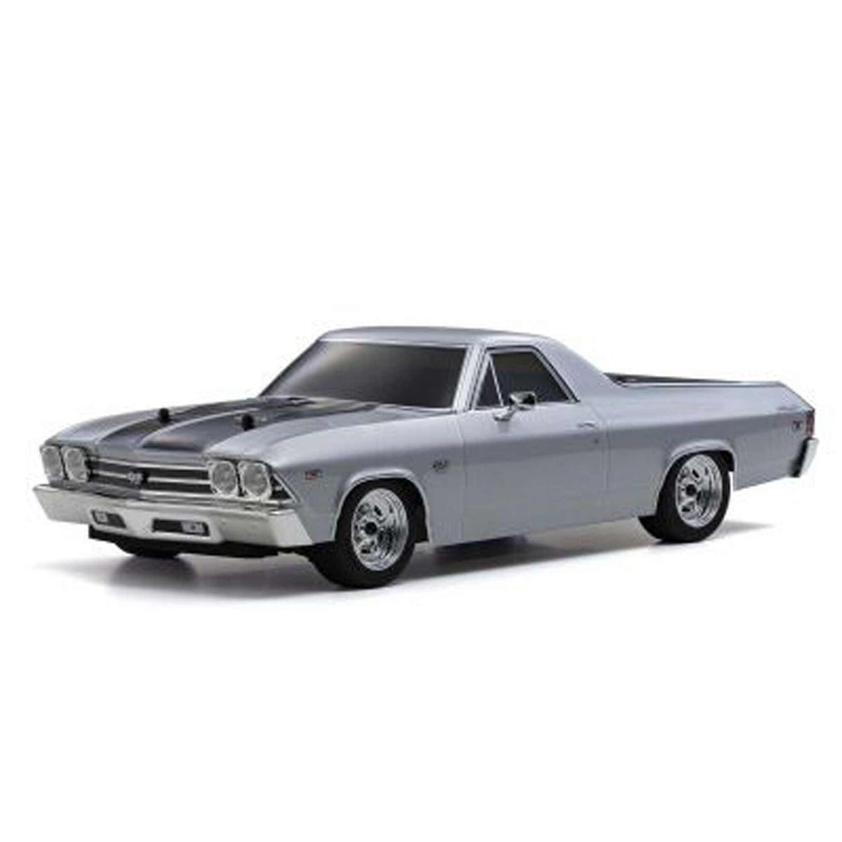 KYO34419T2 1/10 1969 Chevy El Camino Fazer Mk2 FZ02L Brushed 4x4 On-Road Touring RTR, Cortez Silver