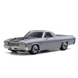 KYO34419T2 1/10 1969 Chevy El Camino Fazer Mk2 FZ02L Brushed 4x4 On-Road Touring RTR, Cortez Silver