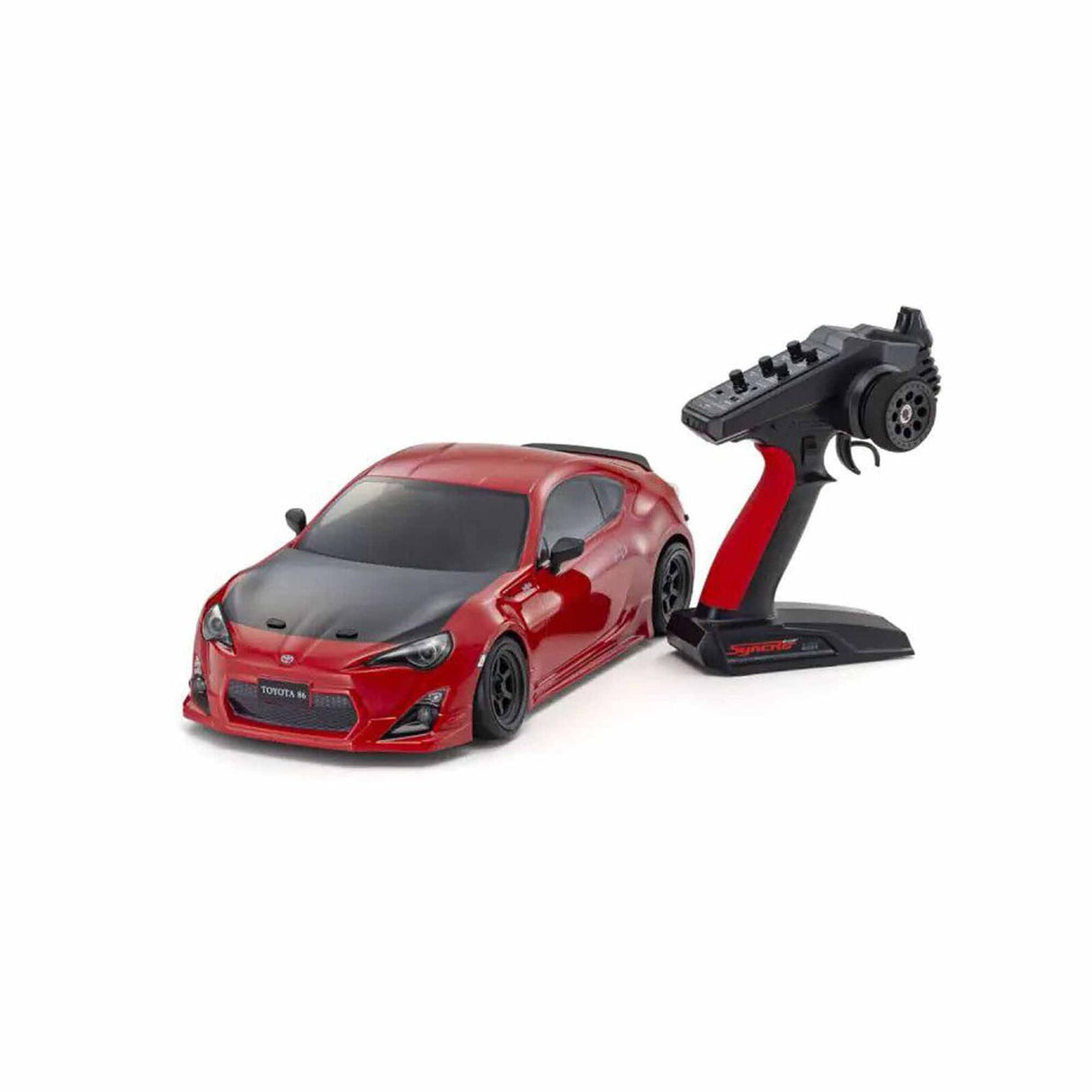 KYO34502T1 1/10 Fazer D2 Toyota GT86 2WD Drift RTR, Lightning Red