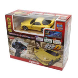 KYO66603L 1/28 Initial D Mazda RX-7 FC3S 2WD On-Road First Mini-Z RTR, Yellow