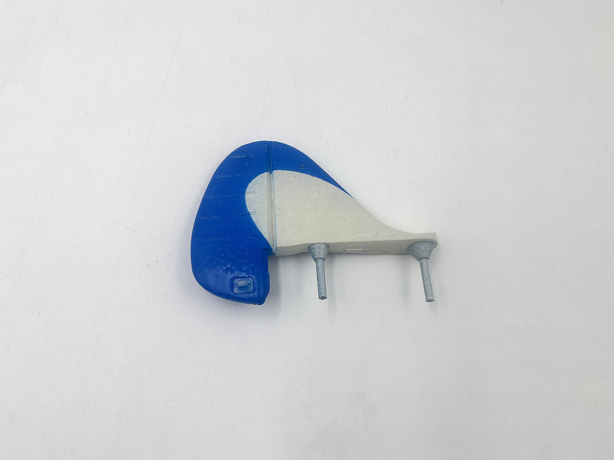 Ki84 – Vertical tail set(white) Ki8406WH - Ki8406WH