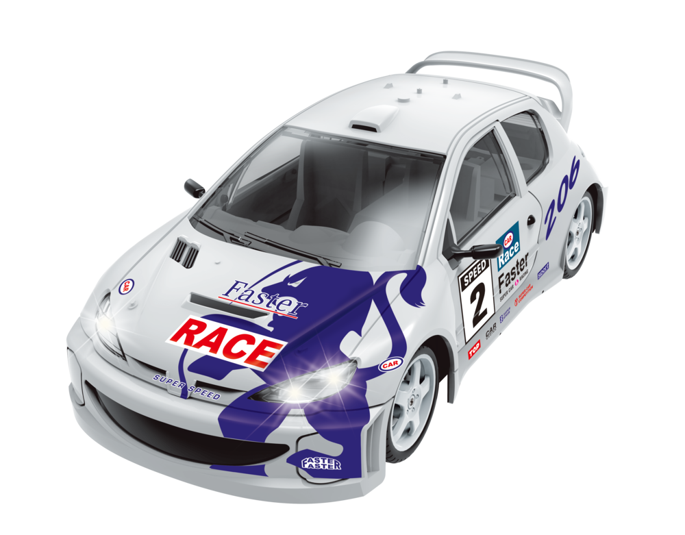 1/28 2.4G 4WD R/C car Gyro LD2802PRO - LD2802PRO