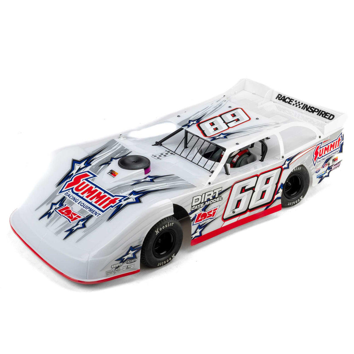 LOS-2168T1 1/10 22S Dirt Late Model RTR, Summit Racing (Battery & Charger Included)