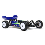 1/16 Mini-B 2WD Buggy Brushed RTR, Blue/White - LOS01016T1