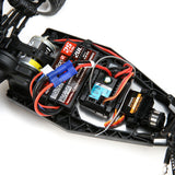1/16 Mini-B 2WD Buggy Brushed RTR, Black/White - LOS01016T2