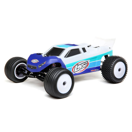 1/18 Mini-T 2.0 2WD Stadium Truck Brushless RTR, Red - LOS01019T2 - LOS01019T2