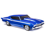1/16 1970 Chevelle 2WD Mini No Prep Drag Car RTR, Blue - LOS01023T1
