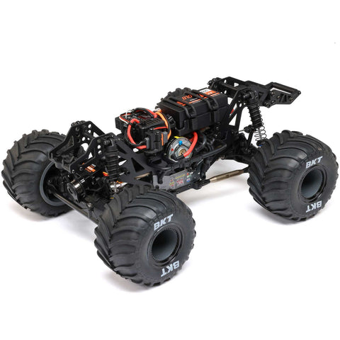 1/18 Mini LMT Megalodon 2S 4X4 RTR Brushed Monster Truck (Battery & Charger Included), Blue