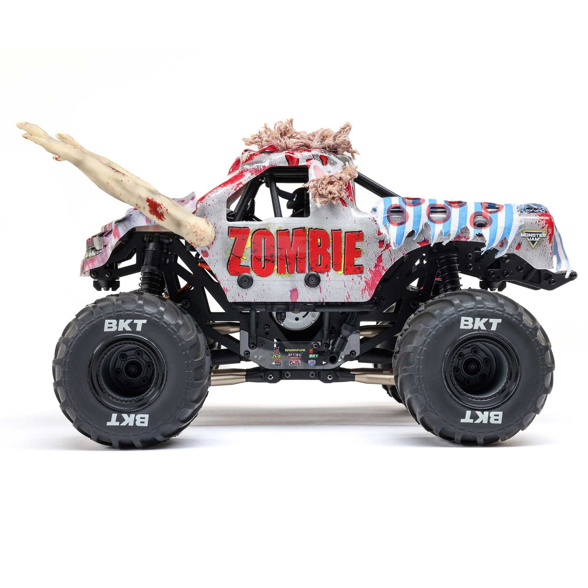 LOS01026T4 1/18 Losi Mini LMT Zombie Monster Truck (Battery & Charger Included)