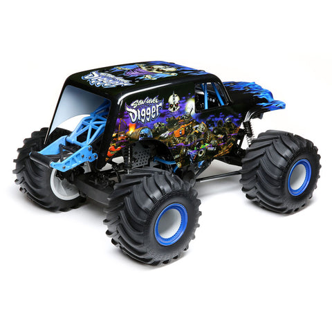 LMT 4WD Solid Axle Monster Truck RTR, Son-uva Digger - LOS04021T2