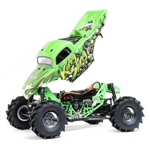 LMT 4X4 Solid Axle Mega Truck Brushless RTR, King Sling - LOS04024T1