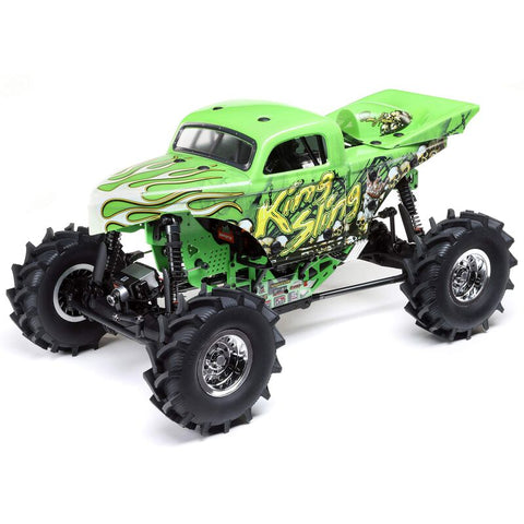 LMT 4X4 Solid Axle Mega Truck Brushless RTR, King Sling - LOS04024T1