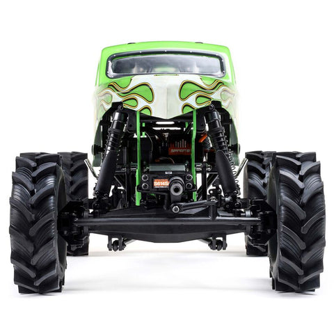 LMT 4X4 Solid Axle Mega Truck Brushless RTR, King Sling - LOS04024T1