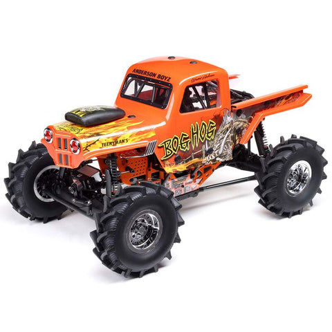 LMT 4X4 Solid Axle Mega Truck Brushless RTR, King Sling - LOS04024T1