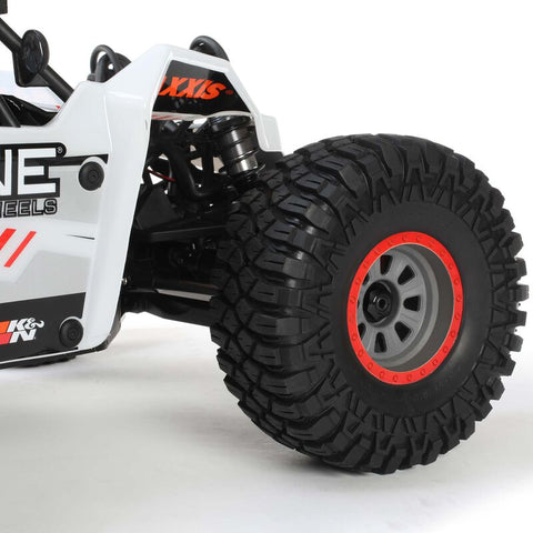 1/6 Super Rock Rey V2 4WD Rock Racer Brushless RTR White - LOS05016V2T1