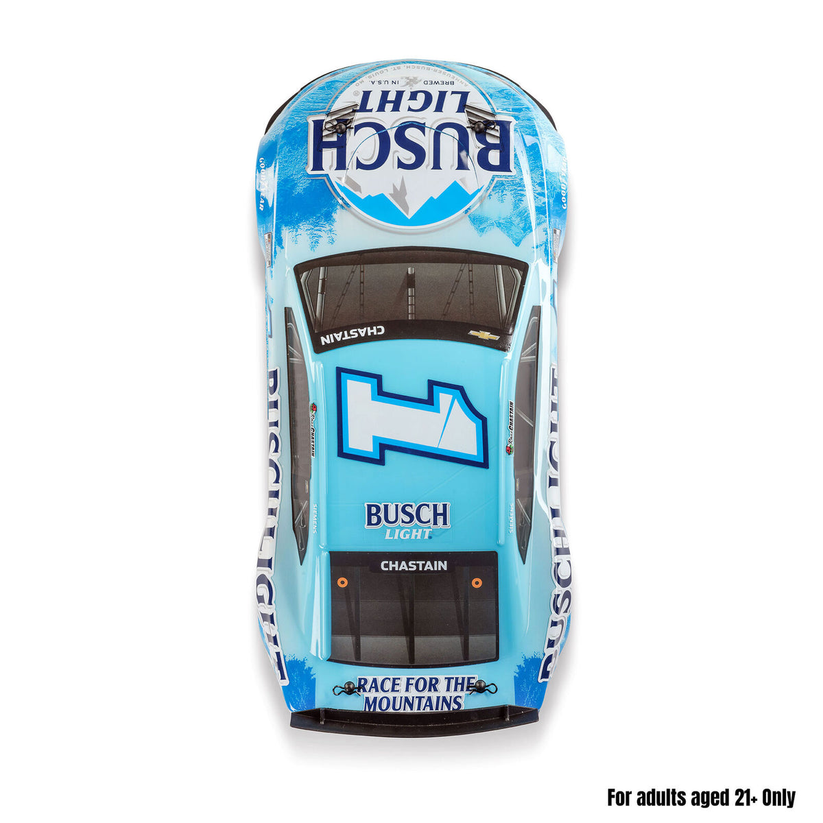 LOS1122501 1/12 NASCAR 2025 Ross Chastain No. 1 Busch Light (Battery & Charger Included)