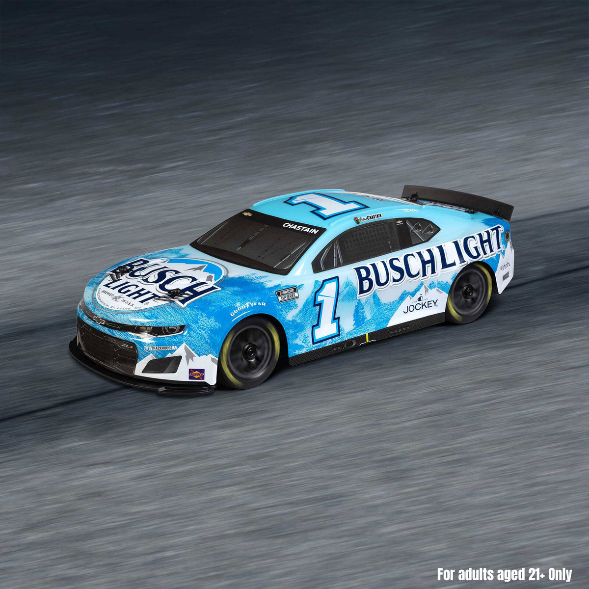 LOS1122501 1/12 NASCAR 2025 Ross Chastain No. 1 Busch Light (Battery & Charger Included)